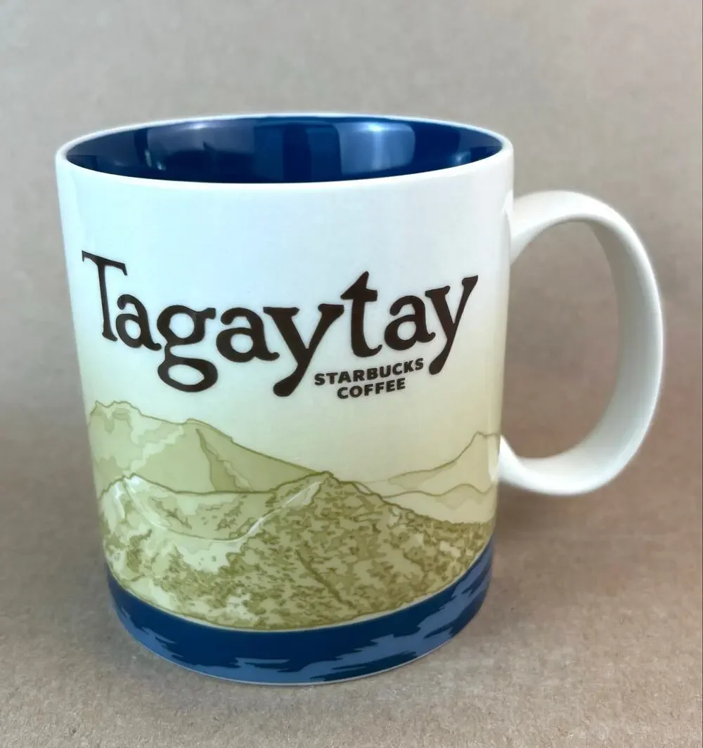 Starbucks Tagaytay Mug 2015 Global Icon Series 16oz Philippines Coffee Cup